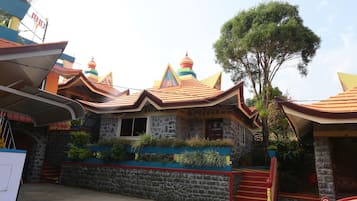 Fassade der Unterkunft