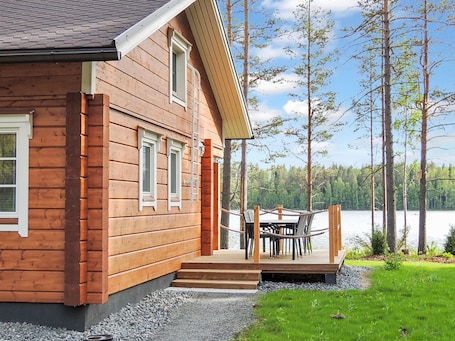 Outdoor dining. Nesterin helmi by Interhome
