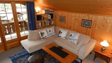 TV, fireplace, DVD player