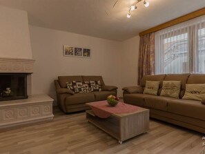 TV, fireplace - Bergfink by Interhome (Saas-Fee)