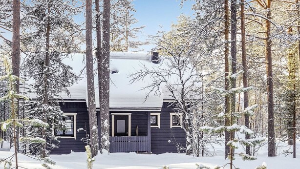 A cabin surrounded by snow-covered trees. - Hoviranta by Interhome (Inari)
