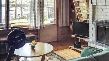 Een televisie en een dvd-speler