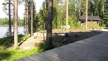 Overnatningsstedets område