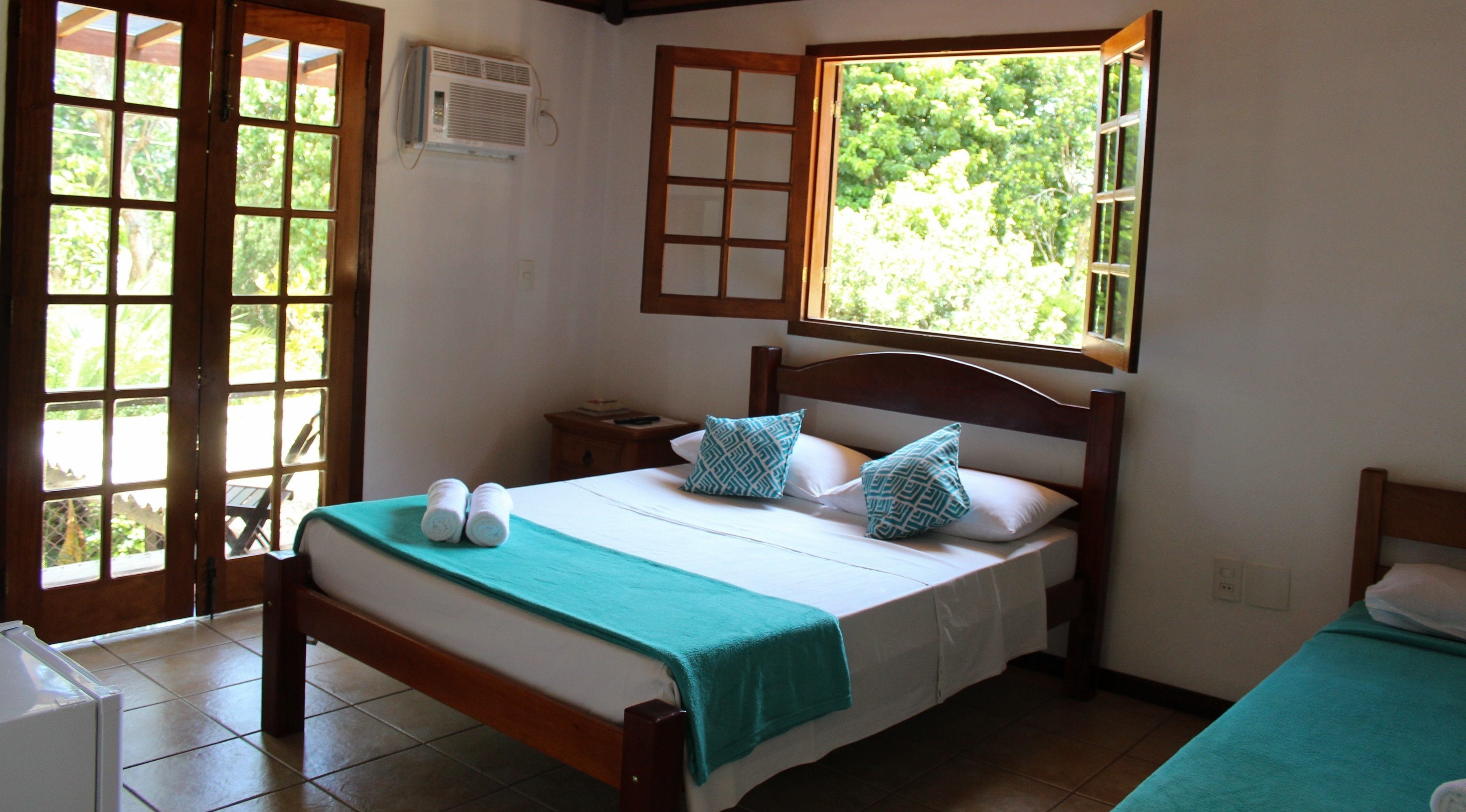 四人房, 阳台 | 迷你吧、免费 WiFi、轮椅无障碍