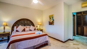 2 bedrooms, iron/ironing board, travel cot, WiFi