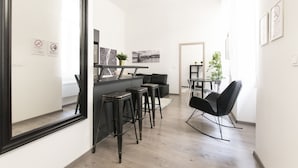 Apartment, 2 Bedrooms (167) | Living area - Standard Apartment by Hi5 - Rákóczi út 23 (Budapest)