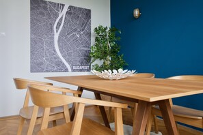 Apartment, 1 Bedroom, Terrace, City View | In-room dining - Standard Apartment by Hi5 - Incredible view with terrace (Budapest)