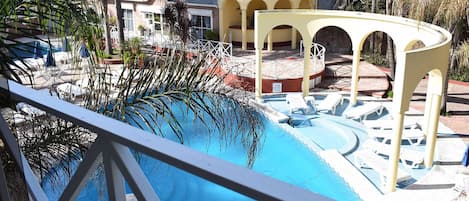 Chambre Double Deluxe | Vue depuis le balcon