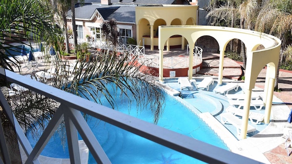Chambre Double Deluxe | Vue depuis le balcon