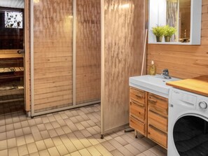 Hair dryer, towels