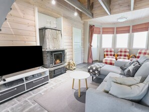 Televisión y reproductor de DVD 