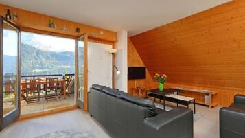 Flachbildfernseher, Kamin