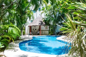 Pool - Magic Paradise by BRIC Vacation - 3 bedroom Penthouse steps from Mamita's Beach! (Playa del Carmen)