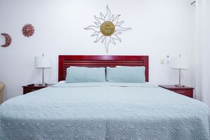 3 bedrooms, iron/ironing board, travel cot, WiFi