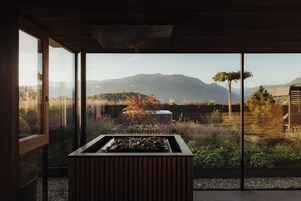 Un sauna, baño turco