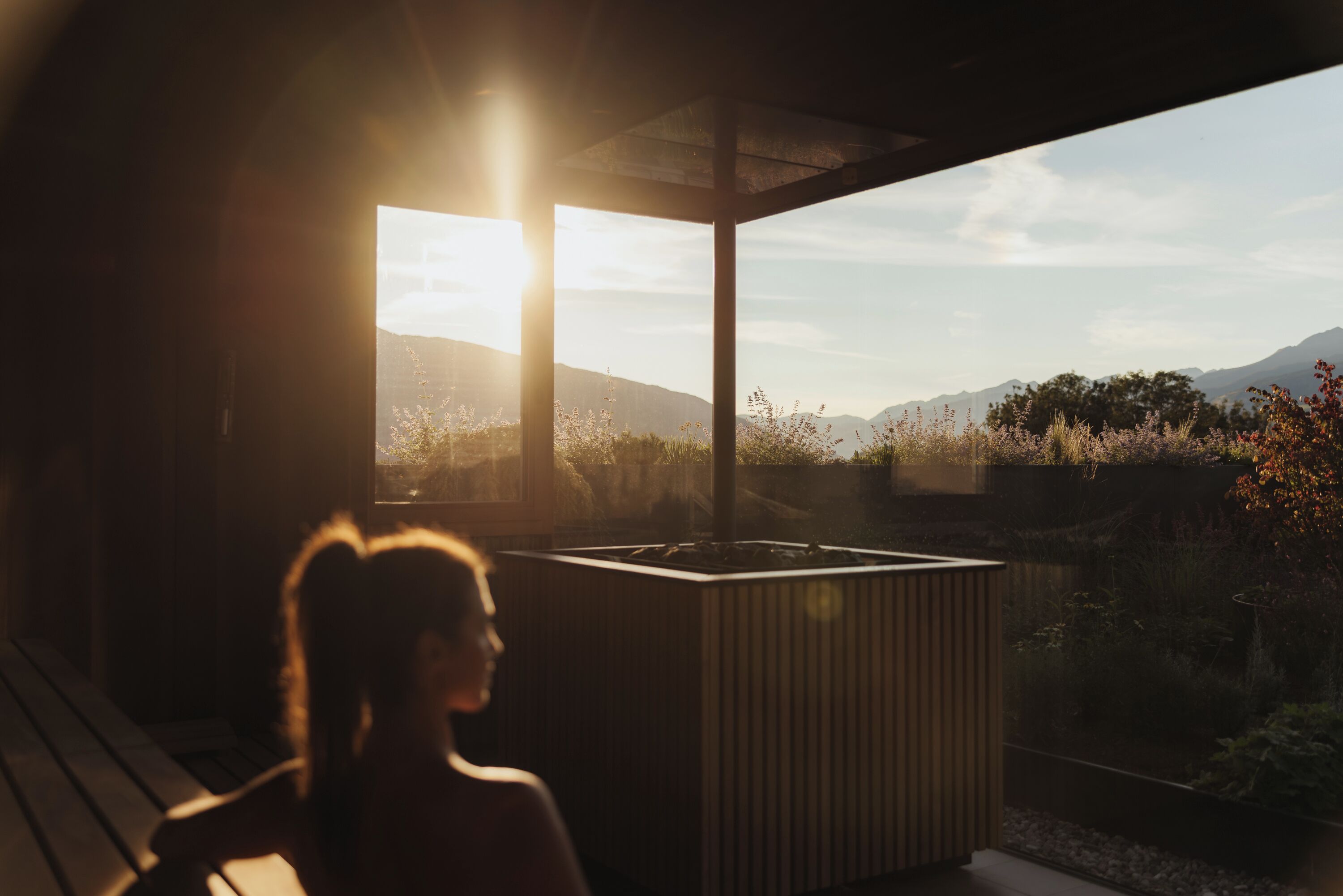 Een sauna, een stoombad