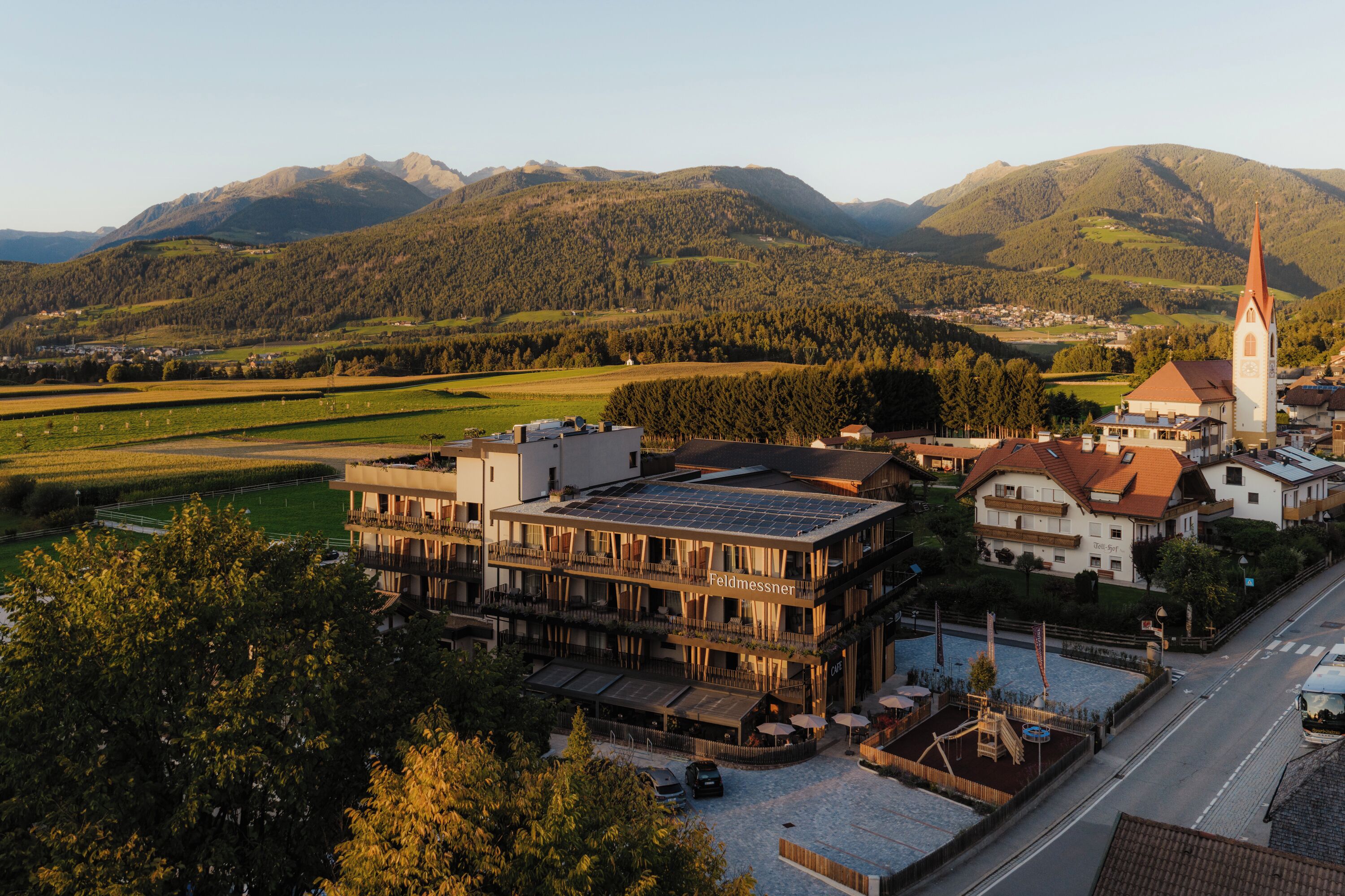 Fassade der Unterkunft