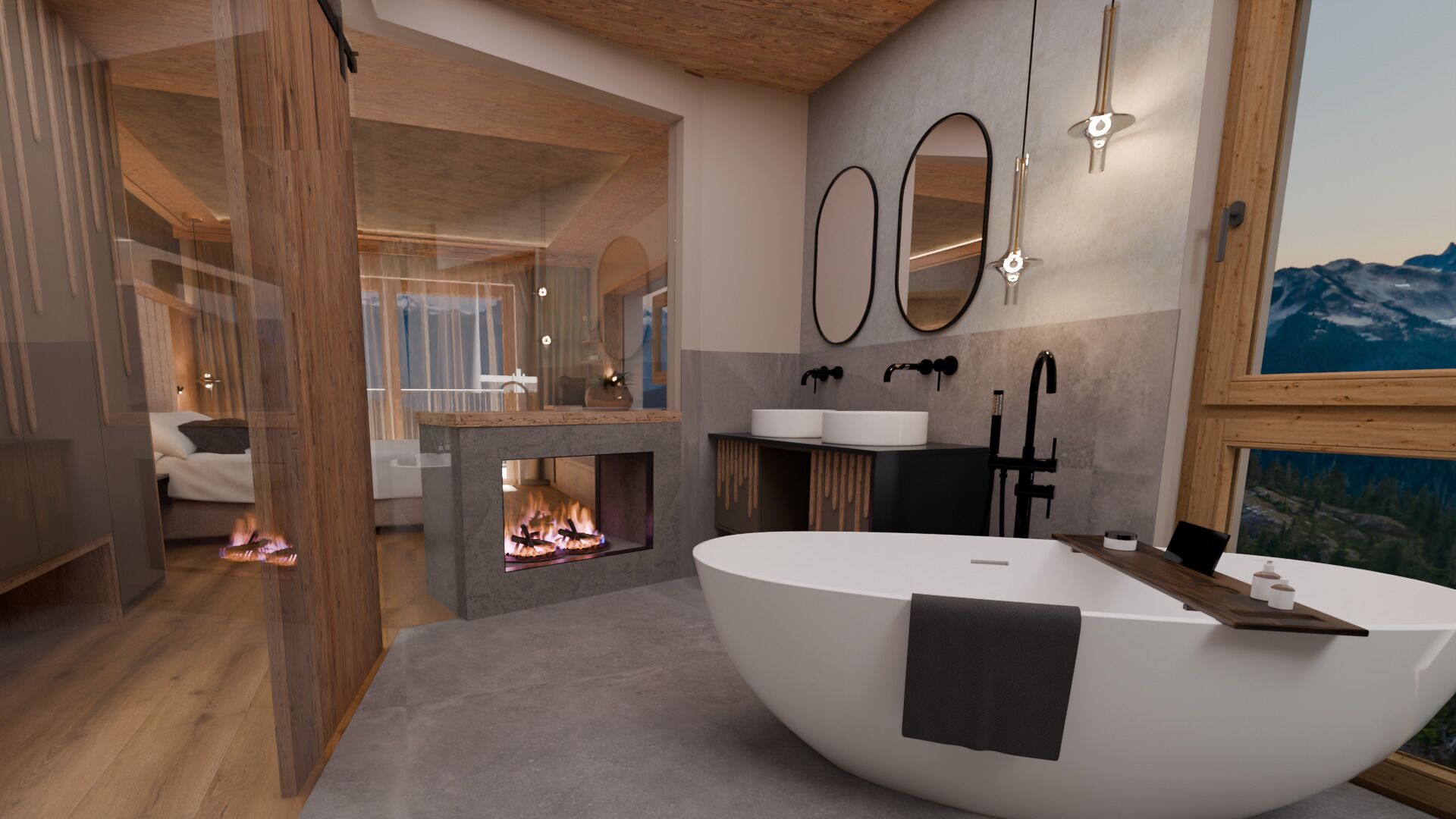 Exclusive Room Natura | 浴室 | 免费洗浴用品、吹风机、浴袍、拖鞋