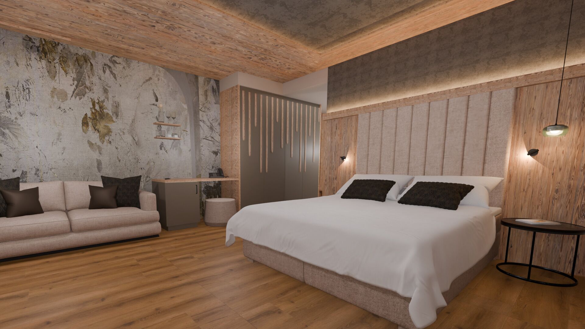 Superior Room Mountain | Premium bedding, minibar, in-room safe, individually decorated