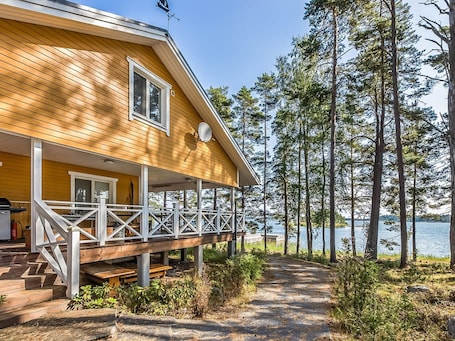 Terrace/patio. Vacation home Helga by Interhome