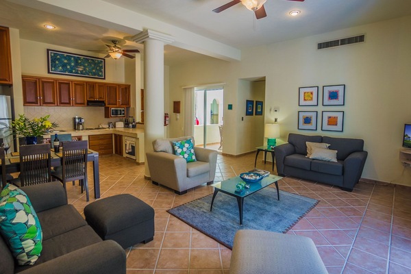 Área de sala de estar