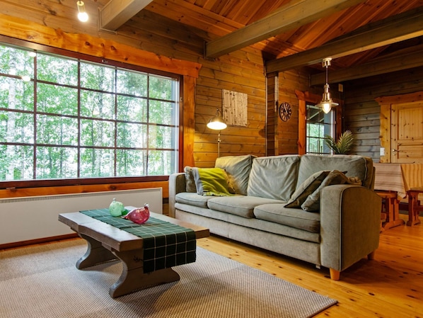 Fernseher, Kamin