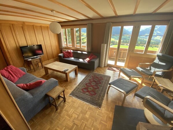 TV, fireplace, DVD player