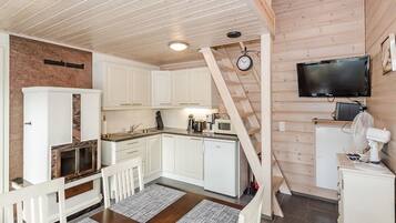 Frigorifero, microonde, pentole/stoviglie/utensili