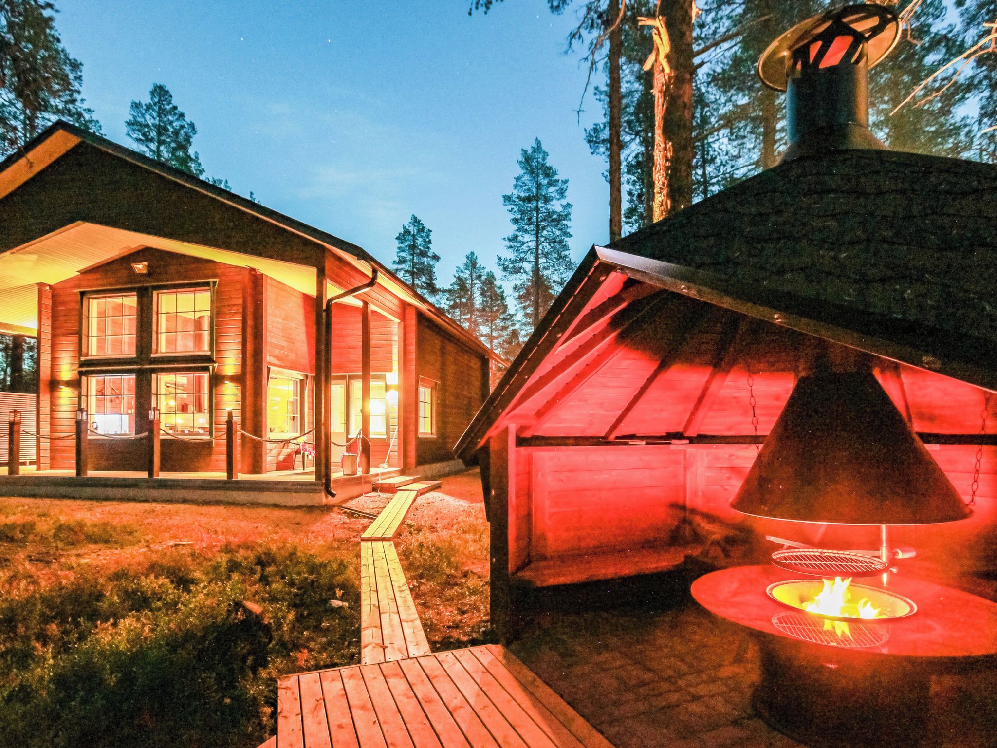 Overnattingsstedets uteområder