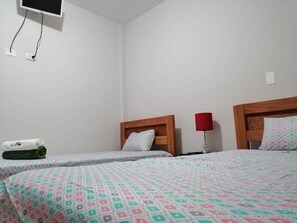 Free WiFi, bed sheets