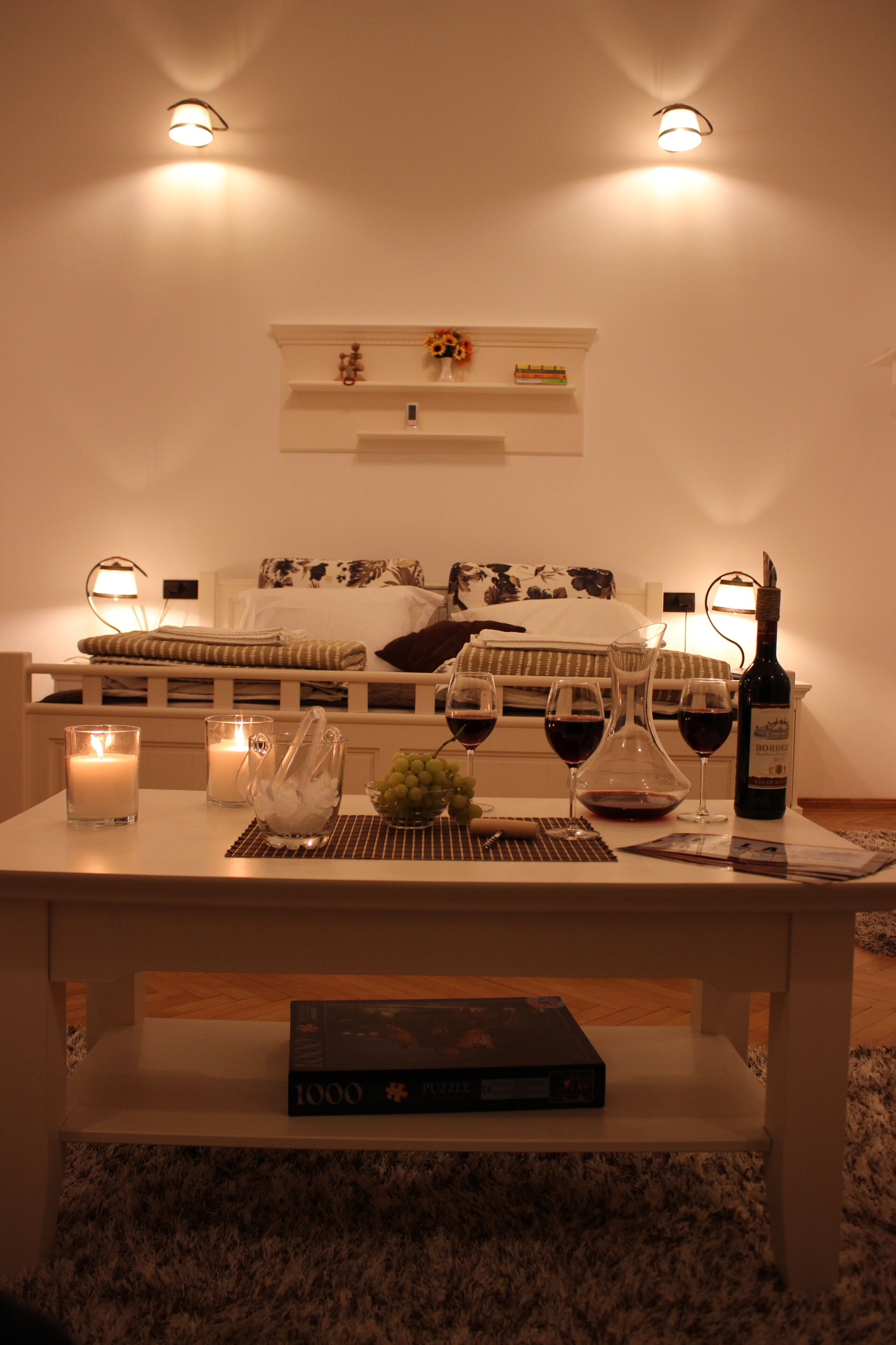 2 bedrooms, in-room safe, iron/ironing board, WiFi