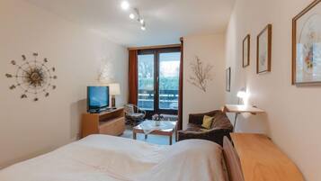 1 Schlafzimmer, Bügeleisen/Bügelbrett