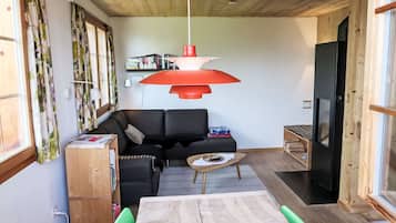 Fernseher, Kamin