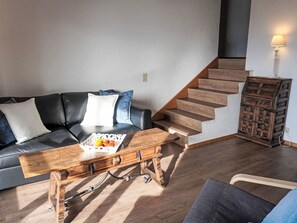 Télévision, cheminée