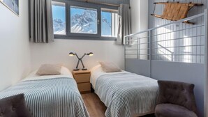 2 室のベッドルーム、WiFi