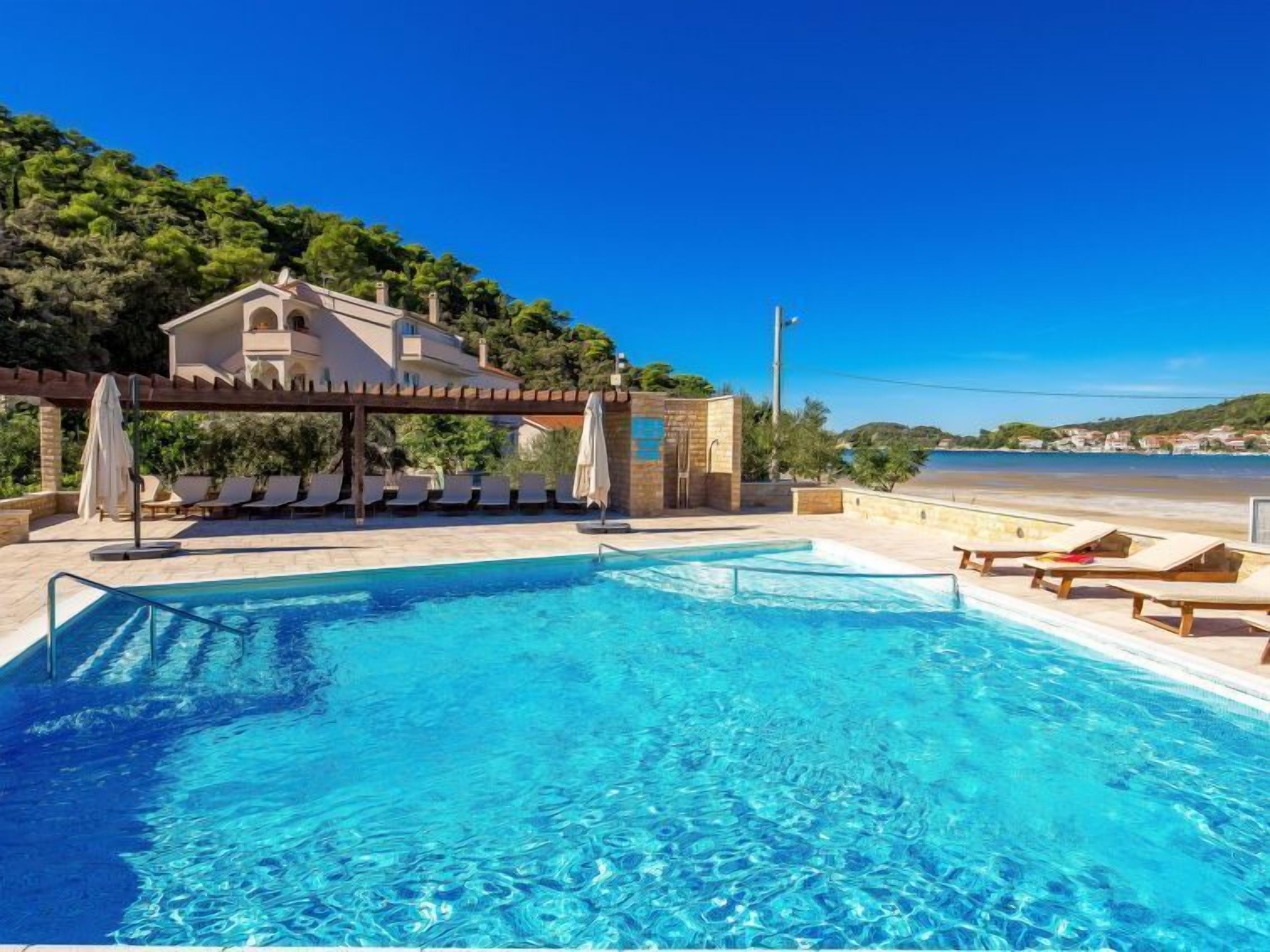 Piscine chauffée