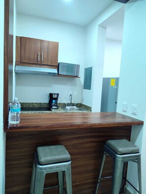 Standard Studio | Private kitchen - Hotel Boutique Eden Costa (Santa María Huatulco)