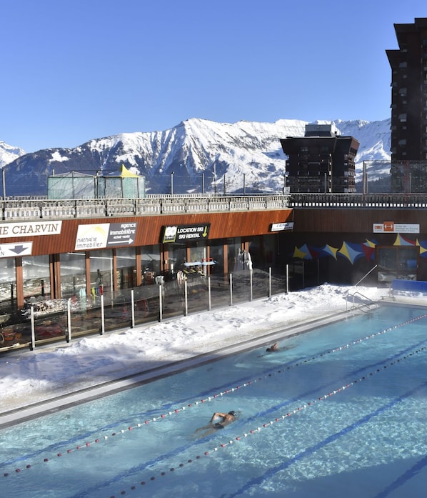 A heated pool - Pegase Phenix by Interhome (Le Corbier)