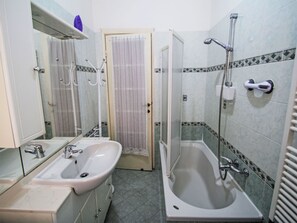 Hair dryer, towels