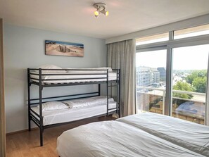 2 slaapkamers, een strijkplank/strijkijzer, wifi