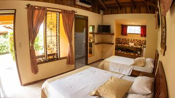 Comfort Bungalow, Multiple Beds, Kitchenette, Garden View | In-room safe, free WiFi, bed sheets
