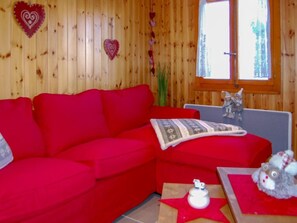TV, fireplace, DVD player