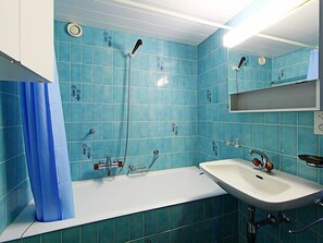 Hair dryer, towels