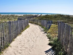 Beach nearby