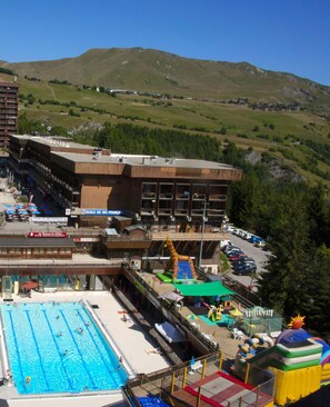 Una piscina climatizada