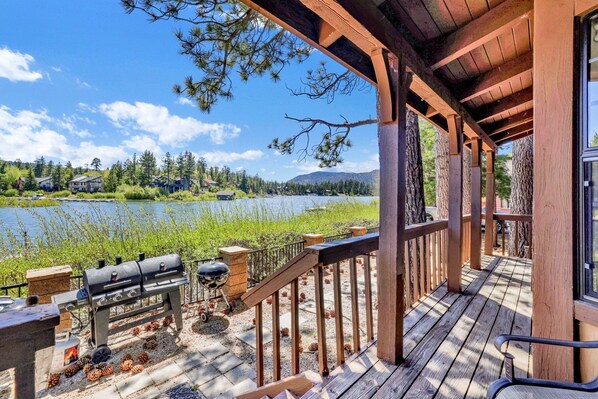 Terrace/patio - Breezy Estate #114 (Big Bear Lake)