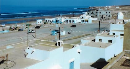 Casa adosada en Aglou Plage en zona tranquila junto al mar
