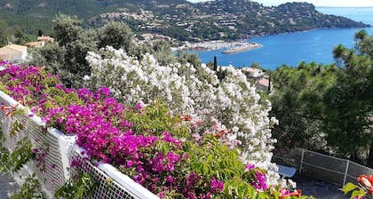 Villa mit Meerblick, 6 Personen, r, in der Nähe von Cannes und Saint-Tropez
