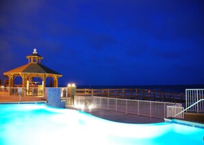 Indoor pool, outdoor pool