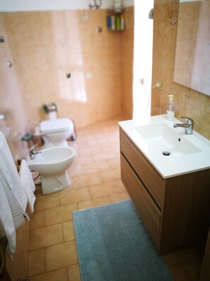 Sèche-cheveux, serviettes fournies